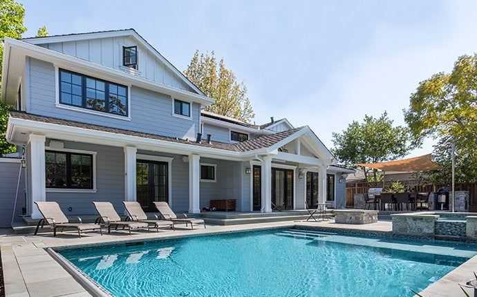 nice house with a pool